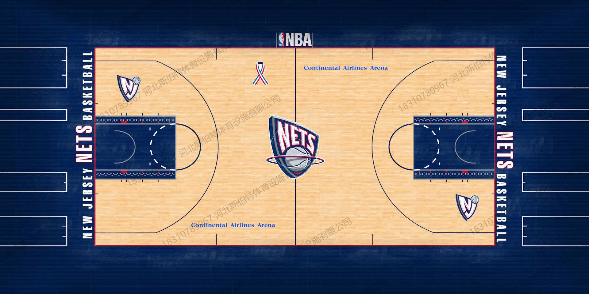 NBA 经典球场地板图案复刻:彩漆设计怎么落地 - 第 18 张
