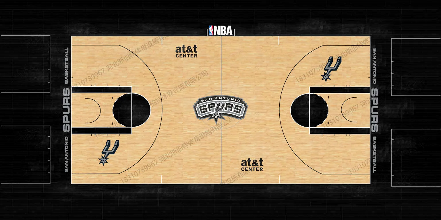 NBA 经典球场地板图案复刻:彩漆设计怎么落地 - 第 10 张