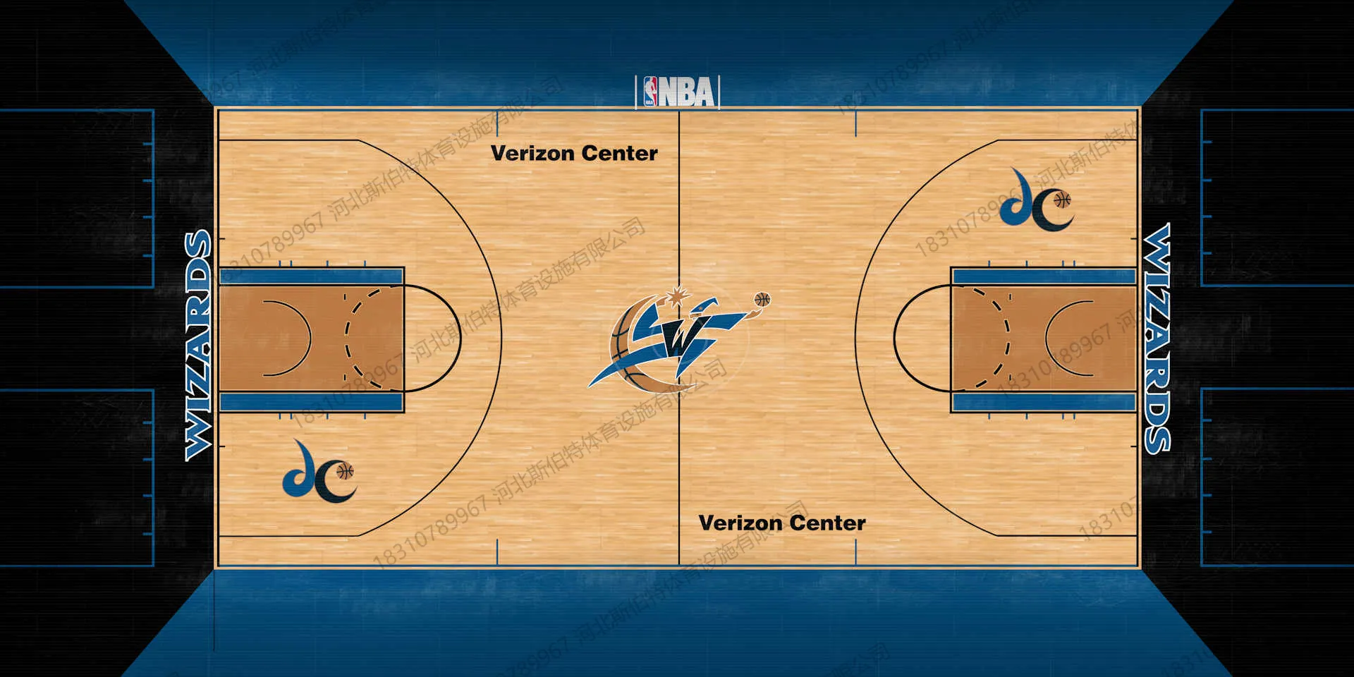NBA 经典球场地板图案复刻:彩漆设计怎么落地 - 第 16 张
